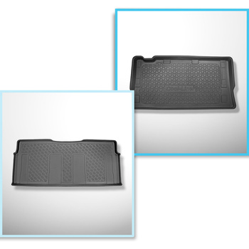 Conjunto de alfombrilla para maletero y alfombrillas para el interior del coche 