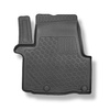 Conjunto de alfombrilla para maletero y alfombrillas para el interior del coche TPE PREMIUM para: Opel Vivaro B Furgoneta (09.2014-02.2019) - versión turismo (familiar/tour); para detrás de la 3a fila de asientos; versión corta (short); asientos fijos, mo