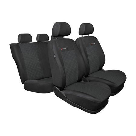 Fundas de asientos hechas a medida para Volkswagen Polo IV Classic, Hatchback (2001-2009) segunda fila - banqueta completa - E1