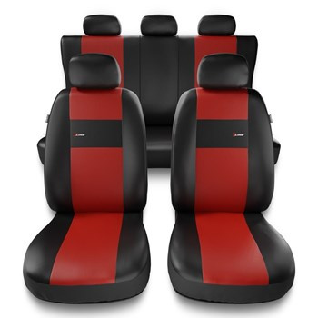 Fundas universales para asientos de coche para Fiat Doblo I, II, III, IV (2000-2019) - XL-RD