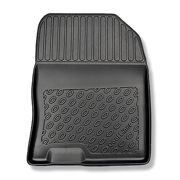 Conjunto de alfombrilla para maletero y alfombrillas para el interior del coche TPE para: Hyundai Kona SUV (11.2017-03.2023) - no para la versión eléctrica y híbrida