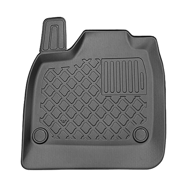 Conjunto de alfombrilla para maletero y alfombrillas para el interior del coche TPE para: Nissan Ariya SUV (09.2022-....) - maletero superior; suelo móvil en la posición superior; también para modelos con rieles