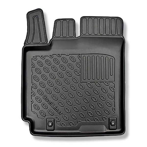 Conjunto de alfombrilla para maletero y alfombrillas para el interior del coche TPE para: Hyundai Kona SUV (11.2017-03.2023) - no para la versión eléctrica y híbrida