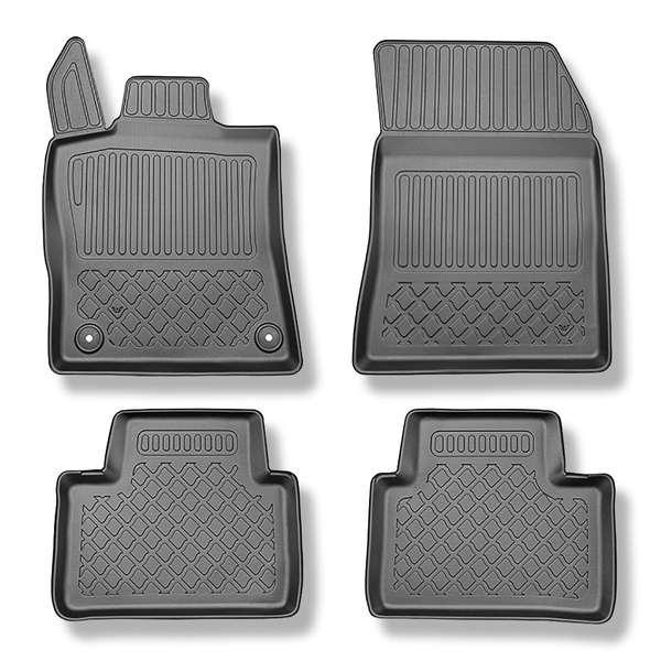 Alfombrillas de TPE adecuadas para Opel Astra L Sports Tourer (01.2022-....) - también para Plug-in Hybrid - alfombras para coche