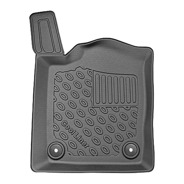 Conjunto de alfombrilla para maletero y alfombrillas para el interior del coche TPE para: Dodge Durango III SUV (01.2011-....) - 7 plazas; tercera fila vacía