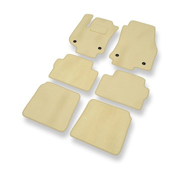 Alfombrillas de Velour adecuadas para Opel Zafira B Monovolumen (2005-2012) - al
