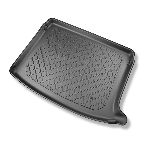 Alfombra para maletero adecuada para Volkswagen Taigo SUV (09.2021-....) - Protector maletero - Alfombrilla maletero antideslizante - maletero superior; piso móvil en la posición más alta