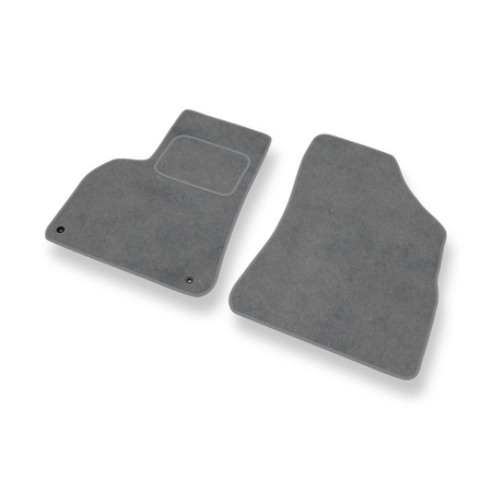 Alfombrillas de Velour adecuadas para Peugeot 3008 I (2009-2016) - alfombras para coche - Premium color gris