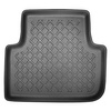 Conjunto de alfombrilla para maletero y alfombrillas para el interior del coche TPE para: Volkswagen Tiguan II SUV (05.2016-....) - parte superior del maletero (entrada de carga plana); base móvil en la posición más alta; no adecuado para versión ehíbrida