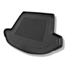 Alfombra para maletero adecuada para Kia Carens III Monovolumen (11.2006-12.2012) - Protector maletero - Alfombrilla maletero antideslizante - 5/7 plazas; 3a fila de asientos abatible