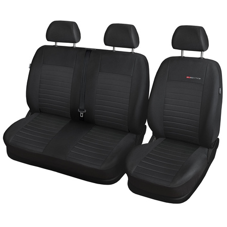 Fundas de asientos hechas a medida para Renault Trafic III Furgoneta (2014-....) solo asientos delanteros - E4