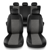 Fundas universales para asientos de coche para Alfa Romeo 147 (2000-2010) - SU-G