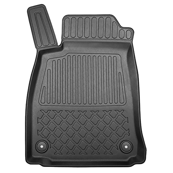 Conjunto de alfombrilla para maletero y alfombrillas para el interior del coche TPE para: Audi A4 B9 Avant (11.2015-2024) - también para modelos con rieles; también para versión Quattro