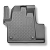 Alfombrillas de TPE adecuadas para Fiat Scudo III Furgoneta (12.2021-....) - 2/3 plazas; versión corta y larga; también versión eléctrica - alfombras para coche
