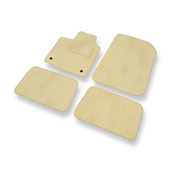 Alfombrillas de Velour adecuadas para Renault Twingo II Hatchback (2007-2014) - 