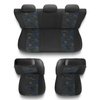 Fundas universales para asientos de coche para Fiat Freemont (2011-2016) - UNE-BL