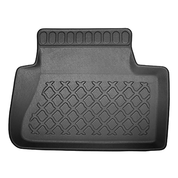 Conjunto de alfombrilla para maletero y alfombrillas para el interior del coche TPE para: Porsche Macan SUV (03.2014-06.2024) - también para modelos con carriles de sujeción