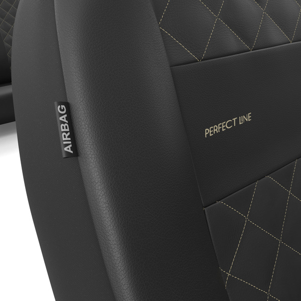 Fundas universales para asientos de coche para Kia Spectra I, II (2000-2009) - PRF-BE