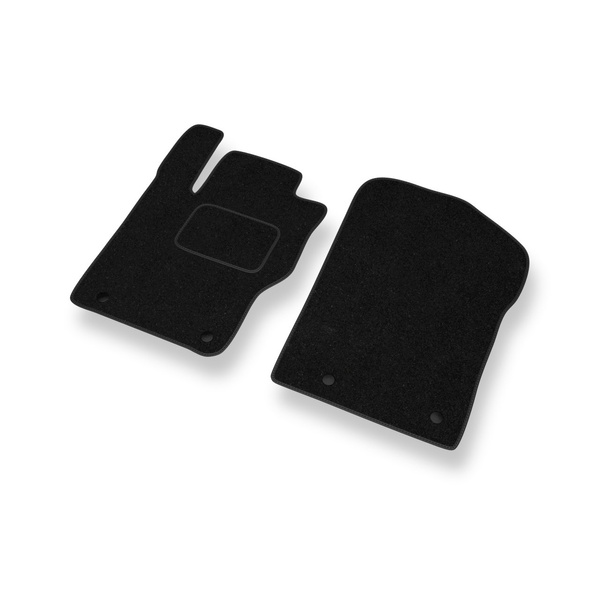 Alfombrillas de fieltro adecuadas para Mercedes-Benz Classe M W166 SUV (2011-2015) - alfombras para coche - color negro