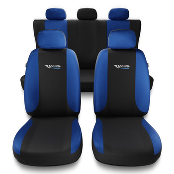 Fundas universales para asientos de coche para Lancia Phedra (2002-2010) - TG-BL