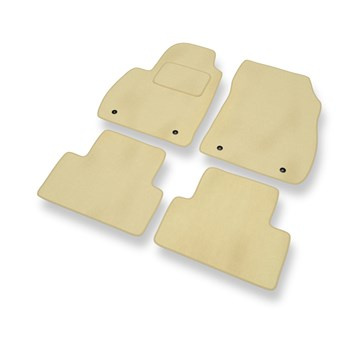 Alfombrillas de Velour adecuadas para Opel Zafira C Monovolumen (2011-2019) - al