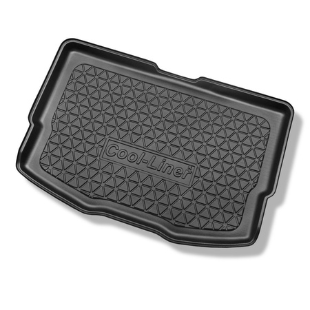 Alfombra para maletero adecuada para Nissan Note E12 Hatchback (10.2013-03.2016) - Protector maletero - Alfombrilla maletero antideslizante - para modelos con base móvil (Acenta, Acenta Premium y Tekna); a ambos niveles (inferior y superior)