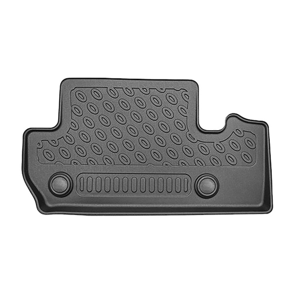 Conjunto de alfombrilla para maletero y alfombrillas para el interior del coche TPE para: Peugeot 3008 II SUV (11.2016-11.2023) - maletero inferior preparado para suelo móvil del maletero; bajo / sin suelo móvil del maletero (Flex Floor); no para la versi