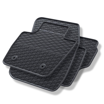 Alfombrillas de goma adecuadas para Ford Mondeo V Hatchback, Familiar, Berlina (