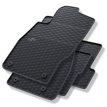 Alfombrillas de goma adecuadas para Opel Adam Hatchback (2012-2019) - alfombras 