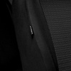 Fundas de asientos hechas a medida para Skoda Fabia II Hatchback, Familiar (2007-2014) segunda fila - banqueta completa - nero