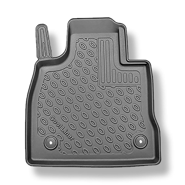 Conjunto de alfombrilla para maletero y alfombrillas para el interior del coche TPE para: Ford Explorer VI Plug-in-Hybrid SUV (01.2020-....) - 7 plazas; tras la 2ª fila de asientos (3a fila abatible)