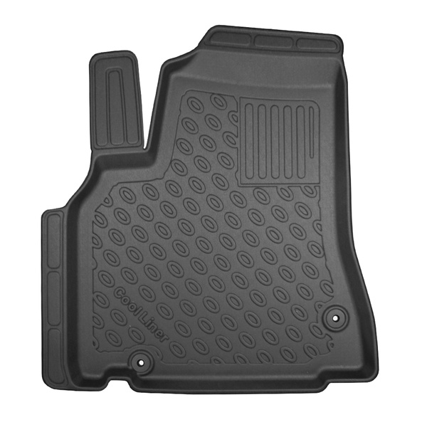 Conjunto de alfombrilla para maletero y alfombrillas para el interior del coche TPE PREMIUM para: Citroen Berlingo II Furgonetaeta (2008-08.2018) - 5 plazas; No compatible con cargo / camión; sin tercera fila