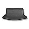 Alfombra para maletero adecuada para Hyundai i30 III PD Hatchback (02.2017-....) - Protector maletero - Alfombrilla maletero antideslizante - parte inferior del maletero; sin base a dos niveles en el maletero; no adecuado para 48V-Hybrid