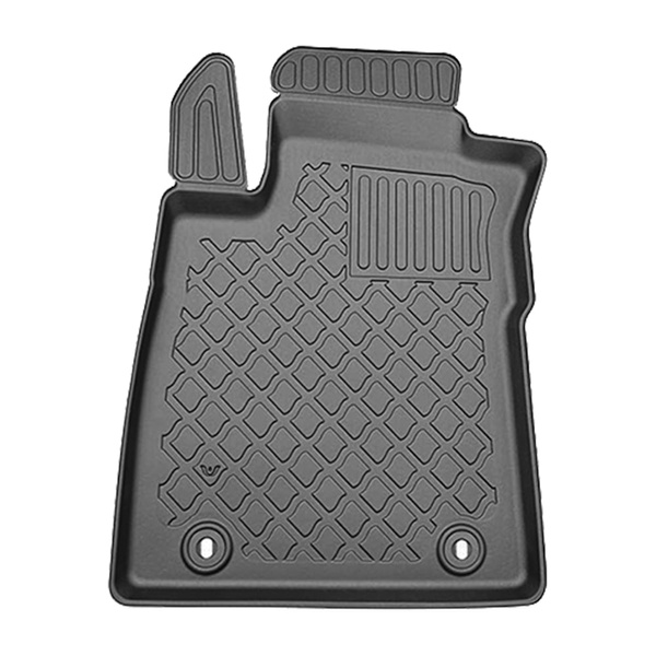 Conjunto de alfombrilla para maletero y alfombrillas para el interior del coche TPE para: MG ZS SUV (06.2022-08.2024) - para el maletero inferior y superior; con suelo móvil del maletero; no adecuado para versión Hybrid+