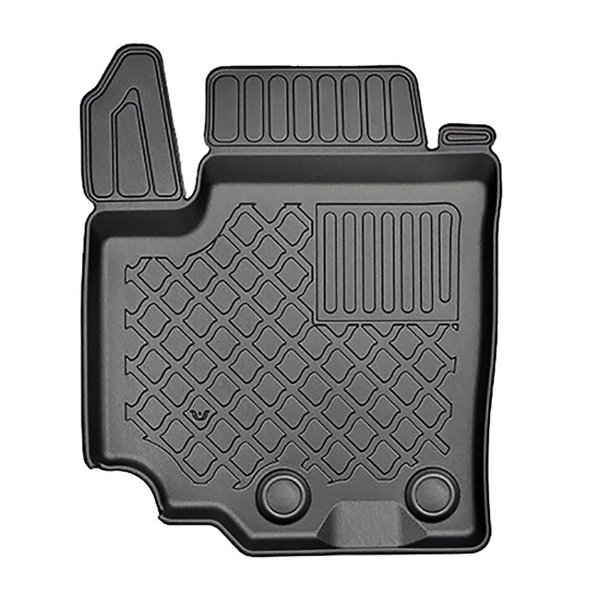 Conjunto de alfombrilla para maletero y alfombrillas para el interior del coche TPE para: Suzuki SX4 II S-Cross Crossover (09.2013-2019) - para todos los niveles del suelo móvil del maletero