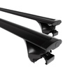 Portaequipajes de techo adecuadas para Mini Countryman R60 SUV (2010-2016) - baca negra para coche - barras para techo de coche - railing integrado - aluminio
