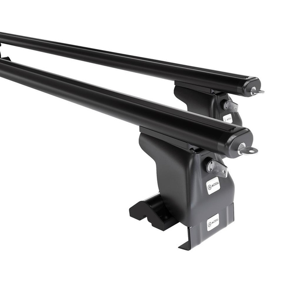 Portaequipajes de techo adecuadas para Ford Edge SUV (2007-2014) - baca negra para coche - barras para techo de coche - sin puntos de montaje - aluminio