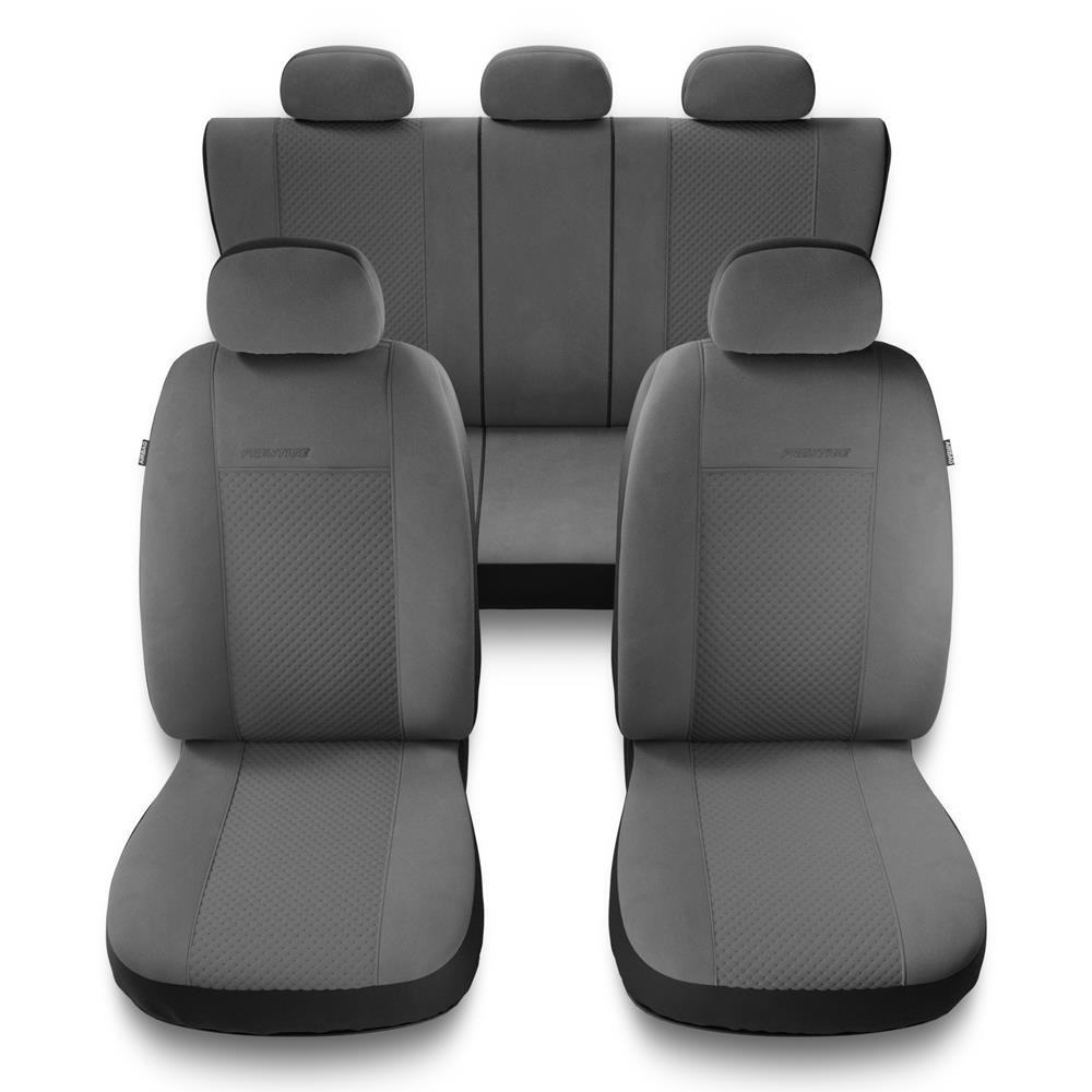 Fundas universales para asientos de coche para Dacia Duster I, II  (2010-2019) - PG-2 gris