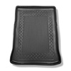 Alfombra para maletero adecuada para BMW 5 G30 Berlina (02.2017-....) - Protector maletero - Alfombrilla maletero antideslizante - no adecuado para versión híbrida