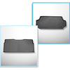 Conjunto de alfombrilla para maletero y alfombrillas para el interior del coche TPE para: Mercedes-Benz Vito BASE Tourer (10.2014-....) - tras la tercera fila de asientos; versión larga (distancia entre ejes 3.200 mm, longitud del coche 5.140 mm); segunda