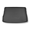 Alfombra para maletero adecuada para Volkswagen Golf VIII Hatchback (12.2019-....) - Protector maletero - Alfombrilla maletero antideslizante - parte superior del maletero; base móvil en la posición más alta; con la rueda de repuesto completa / con la rue
