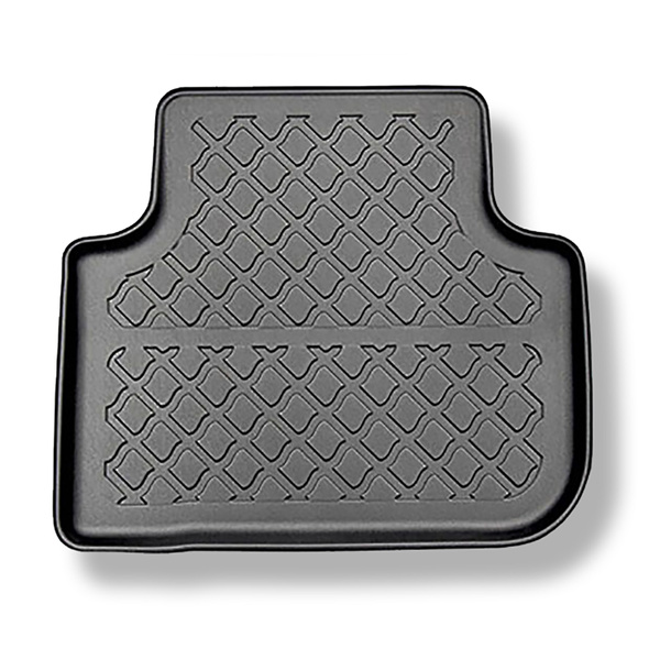 Conjunto de alfombrilla para maletero y alfombrillas para el interior del coche TPE para: Audi Q3 F3 SUV (08.2018-....) - maletero superior (borde de carga del maletero igualado); suelo móvil en la posición superior; también para versión Quattro; también