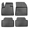 Conjunto de alfombrilla para maletero y alfombrillas para el interior del coche TPE PREMIUM para: Citroen C5 Aircross SUV (02.2019-....) - parte superior del maletero (entrada de carga plana); base móvil en la posición más alta; no adecuado para versión P