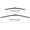 Escobillas limpiaparabrisas para la luna delantera para Skoda Fabia III Hatchback, Familiar (08.2014-2021) - escobillas plana