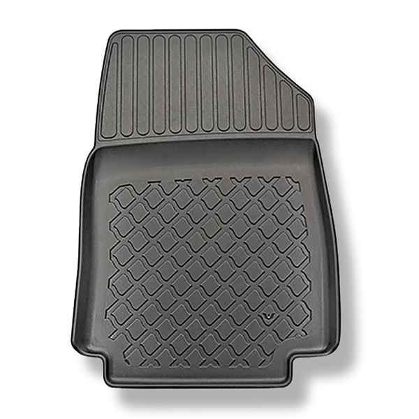 Conjunto de alfombrilla para maletero y alfombrillas para el interior del coche TPE para: Renault Captur I SUV (04.2013-12.2019) - para las partes inferior y superior del maletero