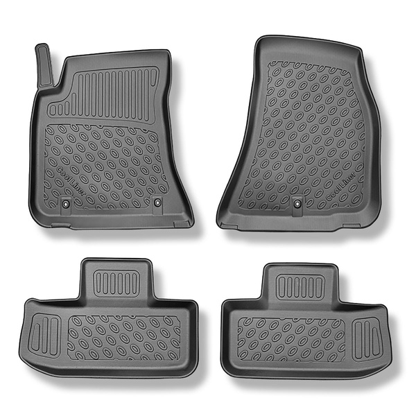 Alfombrillas de TPE adecuadas para Dodge Challenger III Coupé (2014-....) - alfombras para coche