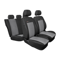 Fundas de asientos hechas a medida para Volkswagen Golf VI Hatchback, Variant (2008-2012) segunda fila - asiento y respaldo separados, funda para el reposabrazos trasero - E2