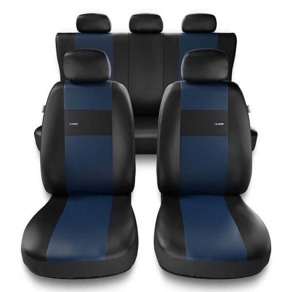 Fundas universales para asientos de coche para Audi Q3 I, II (2011-....) - XL-BL