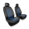 Fundas universales para asientos de coche para Mitsubishi Galant VI, VII, VIII, IX (1987-2012) - 2CM-BL