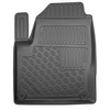 Conjunto de alfombrilla para maletero y alfombrillas para el interior del coche TPE PREMIUM para: Ford Galaxy I Monovolumen (1995-05.2006) - 5/7 plazas; 3a fila de asientos removida